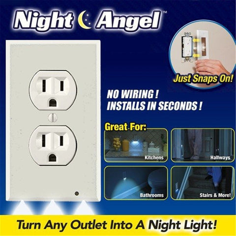 White Light Mini Human Body Motion Induction Night Light, CA0178A, CA0178B