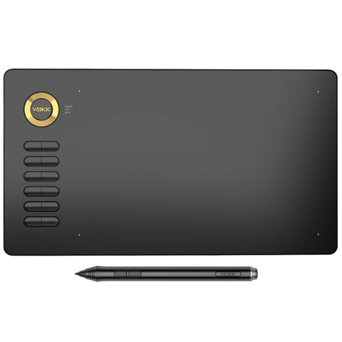VEIKK A15 10x6 inch 5080 LPI Smart Touch Electronic Graphic Tablet, with Type-C Interface, A15 Beige, A15 Red, A15 Gold, A15 Blue