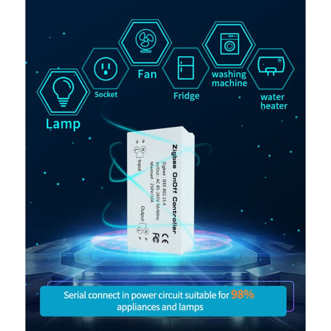 85-265V 50-60Hz IEEE 802.15.4 Zigbee Smart Wireless Switch Controller