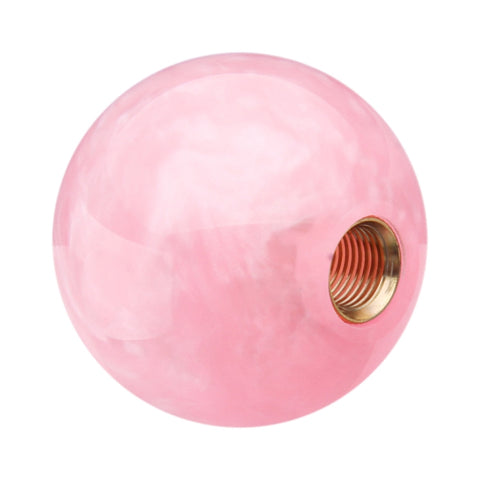 Car Modified Marble Star Gear Head Shifter Cover with Adapter, Pink, Green, Light Green, Light Blue, Purple