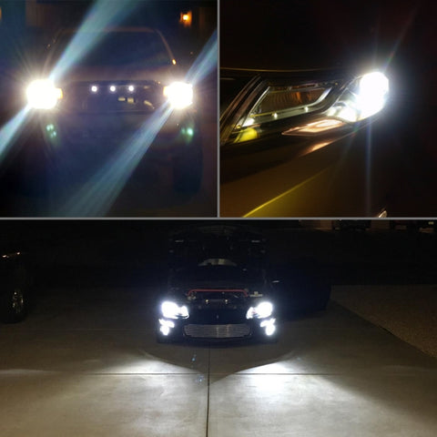 K11 1 Pair H1 12V / 85W / 6000K / 9000LM Car LED Headlight, H1