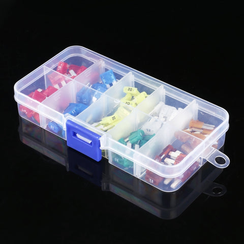 100 in 1 New Energy Car Blade Fuse Holder Set, 100 in 1 New Energy Car