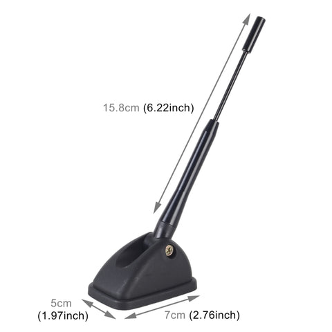 YQ-602A 15.8x1.3cm Car Radio Roof Enhanced Signal Antenna Mast, YQ-602A