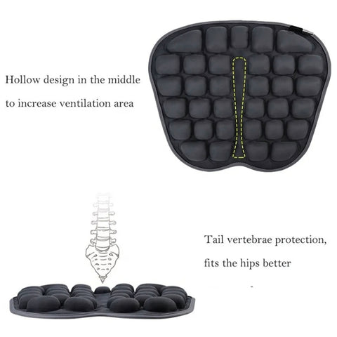 IN-SC003 Car Office Inflatable Airbag Seat Cushion, Style: Manual Inflation, Manual Inflation
