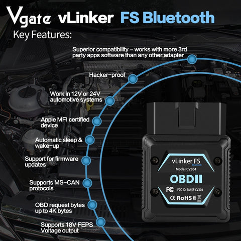 OBD2 Bluetooth Diagnostic Tool