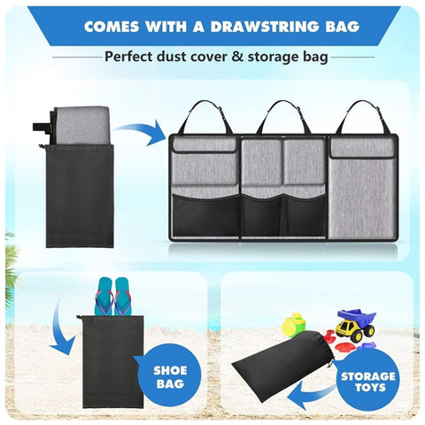 Car Hanging Back Seat Trunk Storage Bag Trunk Oxford Cloth Hanging Bag
