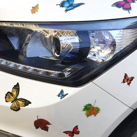 Car 3D PVC Self-adhesive Scratch Personalized Stickers, 3D