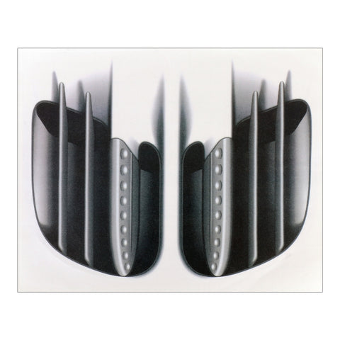 Car PVC Self-adhesive Fake Vent Decorative Stickers, Fake Vent 2