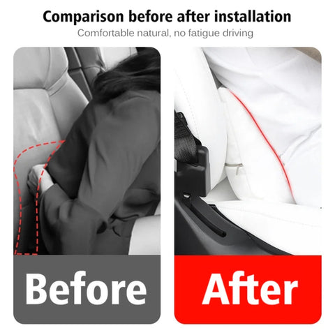 For Tesla Model 3 / Y Car Seat Lumbar Support Pillow, Lumbar Support Pillow