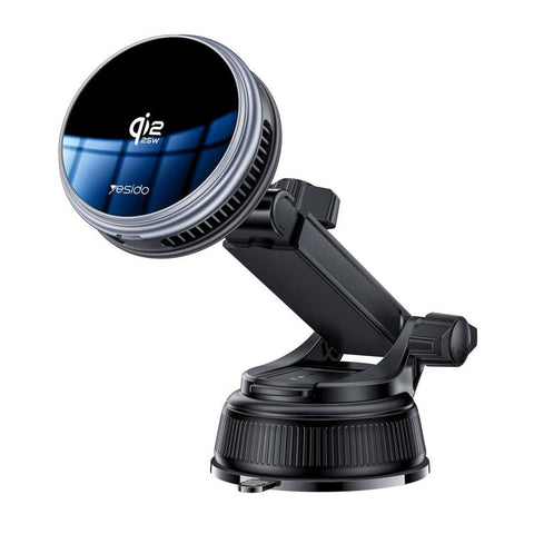 Yesido C326 15W Magnetic Car Wireless Charger Holder
