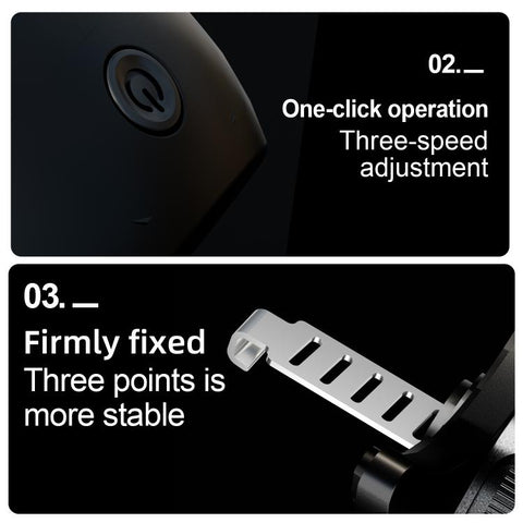 FC19 4 in 1 Multi-functional Car Air Outlet Magnetic Phone Holder Cooling Fan