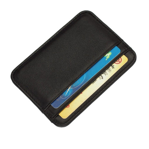 C1712H2 Sheepskin Ultra Thin Mini Convenient Card Case, C1712H2