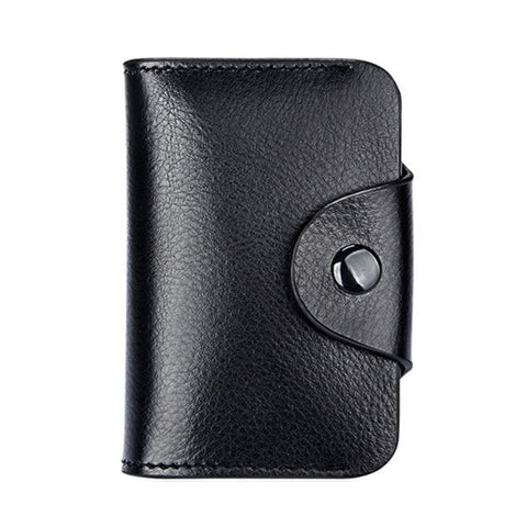 KB39 Simple Fashion Genuine leather Organ Card Bag Candy Color Card Package