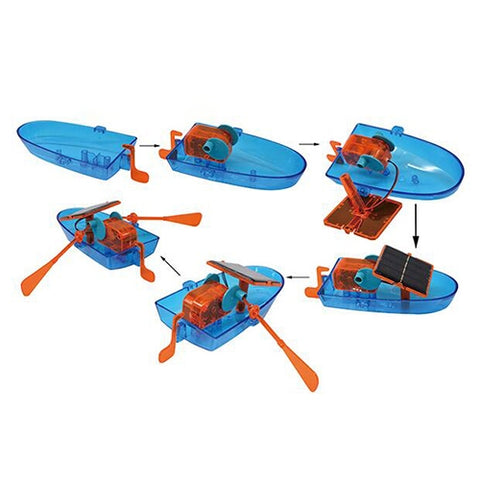 Children Toy DIY Solar Powered Boat, DIY Solar Powered Boat