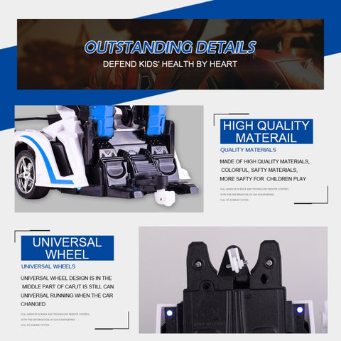 1023 4 Channels Remotely Deformed Car Toy Car