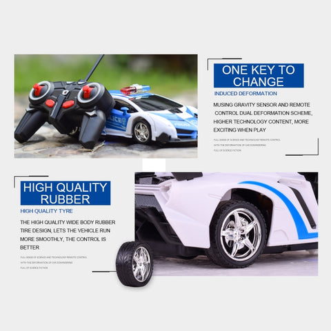 1023 4 Channels Remotely Deformed Car Toy Car