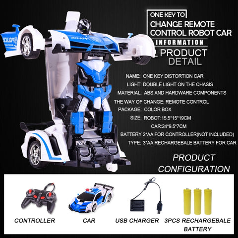 1023 4 Channels Remotely Deformed Car Toy Car