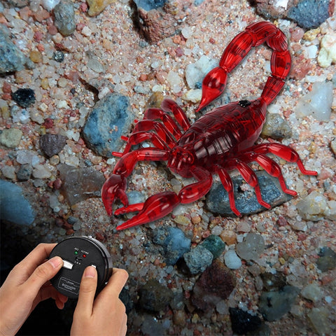 9992 Infrared Sensor Remote Control Simulated Scorpion Creative Children Electric Tricky Toy Model, Scorpion