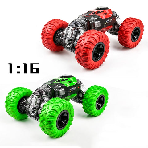 675E 1:16 2.4GHz Double-sided Twisted Off-road Four-wheel Drive Climbing Remote Control Children Toy Car, Size: 33cm