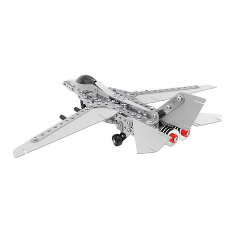 MoFun SW-022 DIY Stainless Steel Bombing Plane Assembling Blocks, SW-022 Bombing Plane