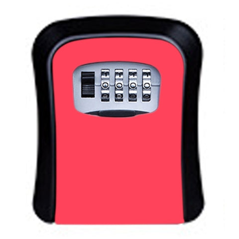 Password Lock Metal Storage Box Door Security Box Wall Cabinet Key Safety Box