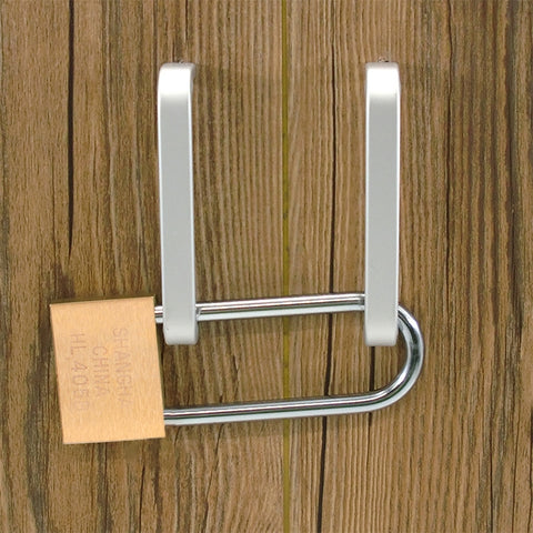 Copper Padlock Small Lock, Style: Long Lock Beam, 40mm Not Open, Long, 40mm Not Open