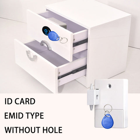 T3 ABS Magnetic Card Induction Lock Invisible Bilateral Open Cabinet Door Lock, Bilateral