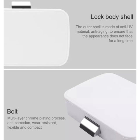 T1 Bluetooth + Tuya APP Smart Drawer Lock Invisible Lock, Support Remote Control Unlocking, T1 Bluetooth + Tuya APP