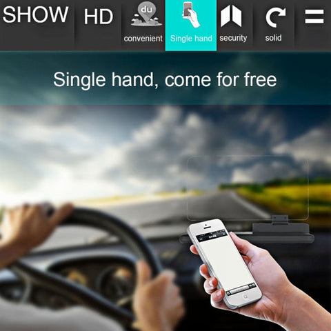 For iPhone, Galaxy, Huawei, Xiaomi, Lenovo, Sony, LG, HTC and Other Smartphones, GPS HUD Head Up Display