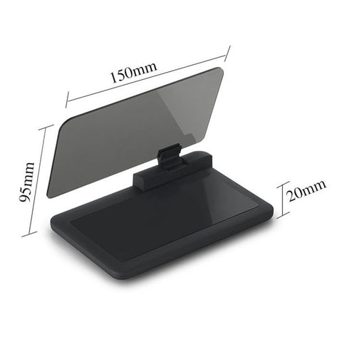 For iPhone, Galaxy, Huawei, Xiaomi, Lenovo, Sony, LG, HTC and Other Smartphones, GPS HUD Head Up Display