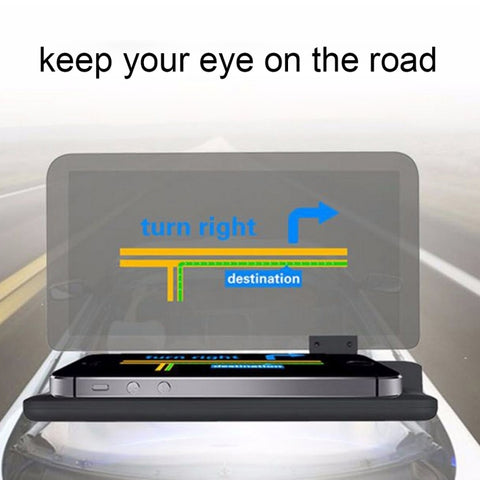 For iPhone, Galaxy, Huawei, Xiaomi, Lenovo, Sony, LG, HTC and Other Smartphones, GPS HUD Head Up Display