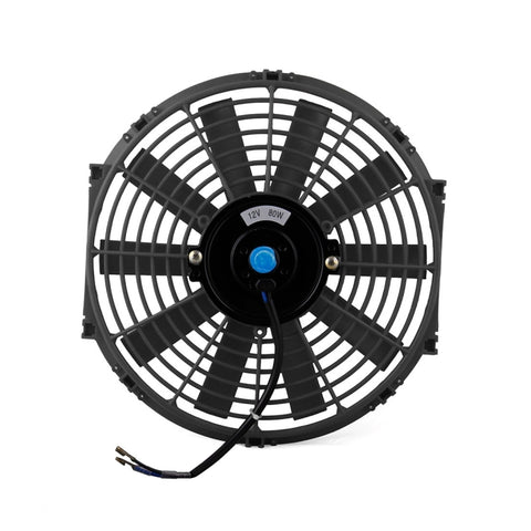 12V 80W 12 inch Car Cooling Fan High-power Modified Tank Fan Cooling Fan Powerful Auto Fan Mini Air Conditioner for Car, 12 inch (Red), 12 inch (Blue), 12 inch (Black)