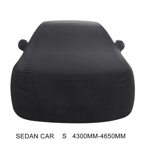 Anti-Dust Anti-UV Heat-insulating Elastic Force Cotton Car Cover for Sedan Car, Size: S, 4.3m~4.65m, Size: S, 4.3m~4.65m