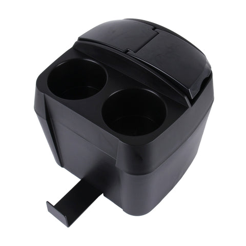 SHUNWEI SD-1605 Multifunction 3 in 1 Car Cup Holder Drink Bottle Can Garbage Can Portable Vehicle Trash Can Bin Rubbish Bin Organizer, SD-1605 Black, SD-1605 Khaki