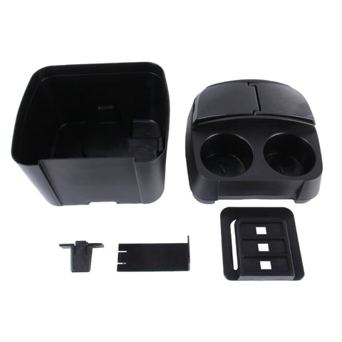 SHUNWEI SD-1605 Multifunction 3 in 1 Car Cup Holder Drink Bottle Can Garbage Can Portable Vehicle Trash Can Bin Rubbish Bin Organizer, SD-1605 Black, SD-1605 Khaki