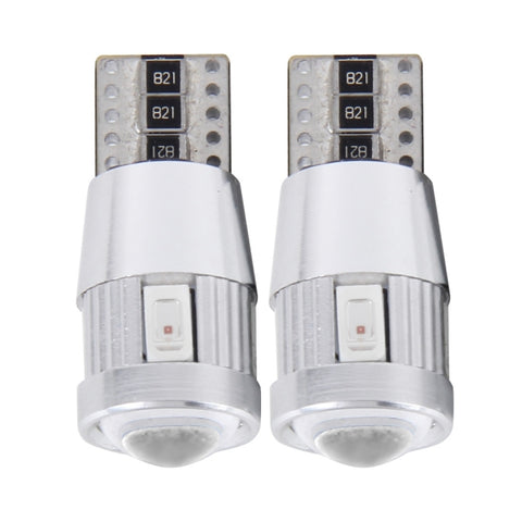 2 PCS T10 3W 6 SMD-5630 LEDs Error-Free Canbus Car Clearance Lights Lamp, DC 12V, 6 SMD-5630 LEDs