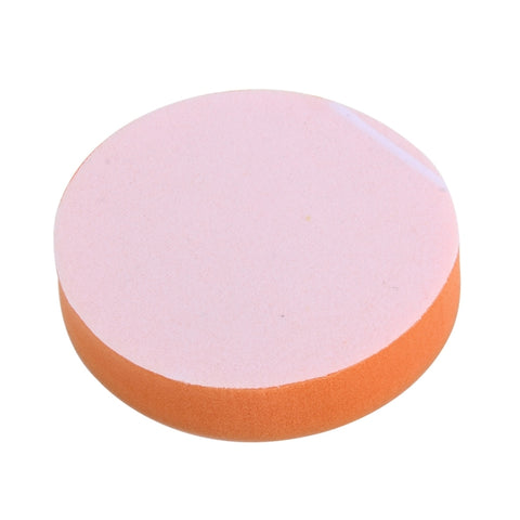 2 PCS Car Wax Sponge Round Shape Sponge High-density Waxing Sponge，Size:12.5 x 12.5cm, 12.5 x 12.5cm