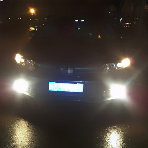 2 PCS H4 60W 1200 LM 6000K Car Fog Lights with 12 CREE XB-D LED Lamps, DC 12V, H4