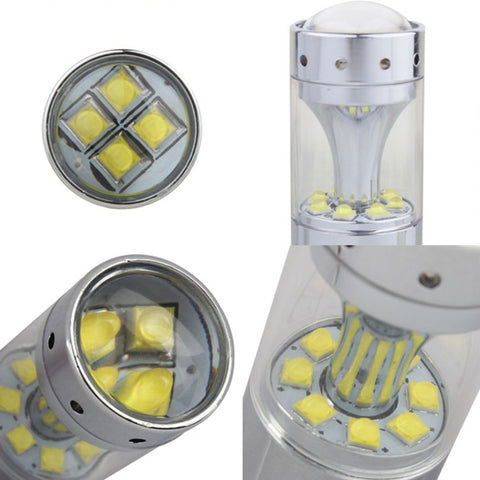 2 PCS H7 60W 1200 LM 6000K Car Fog Lights with 12 CREE XB-D LED Lamps, DC 12V, H7