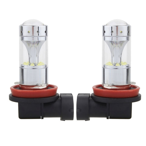 2 PCS H8/H11 60W 1200 LM 6000K Car Fog Lights with 12 CREE XB-D LED Lamps, DC 12V, H8/H11