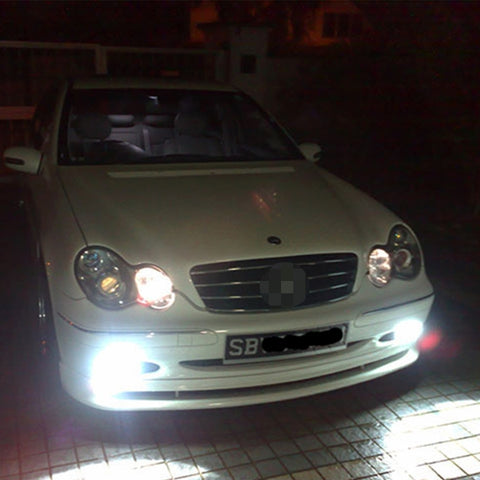 2 PCS H8/H11 60W 1200 LM 6000K Car Fog Lights with 12 CREE XB-D LED Lamps, DC 12V, H8/H11