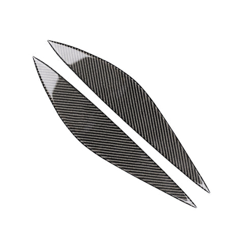 Car Carbon Fiber Light Eyebrow for Mercedes-Benz W204 Pre-Facelift 2008-2011, For Mercedes-Benz W204