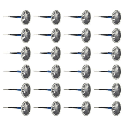 24 PCS 6mm Mushroom Nail-tyre Film Tyre Cold Patch Film Rubber Tire Repair Kit, 6mm