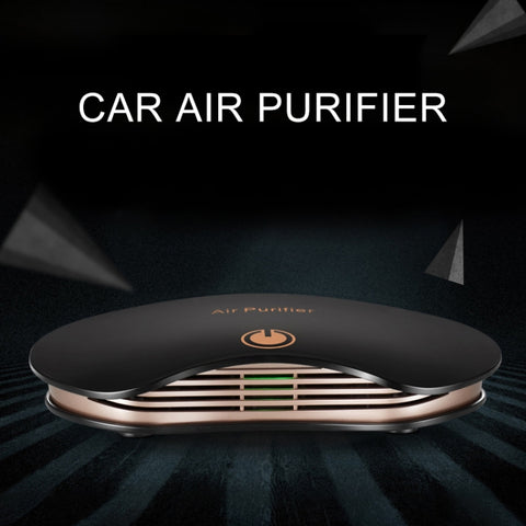 BL-001 Car / Household Smart Touch Control Air Purifier Negative Ions Air Cleaner, BL-001(Black), BL-001(White)