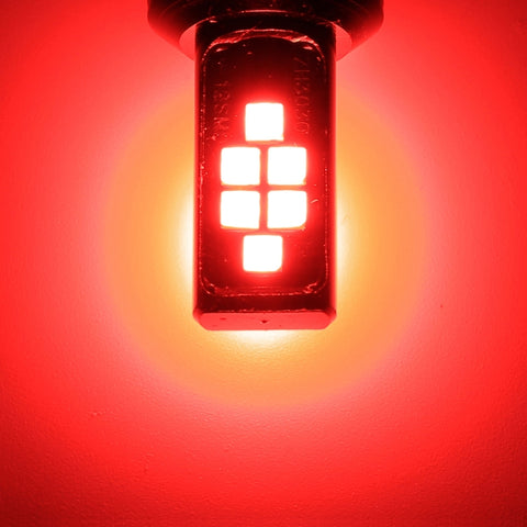 2 PCS 1157 DC9-16V / 3.5W Car Auto Brake Lights 12LEDs SMD-ZH3030 Lamps, with Constant Current, 1157, 1157 (White Light)
