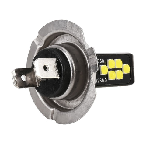 2 PCS H7 DC9-16V / 3.5W / 6000K / 320LM Car Auto Fog Light 12LEDs SMD-ZH3030 Lamps, with Constant Current, H7