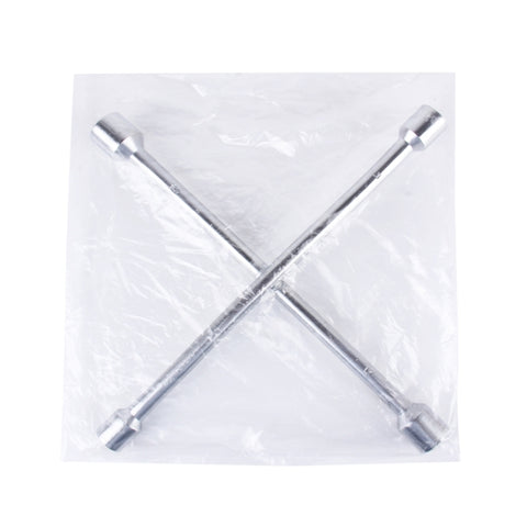 Compact Universal Tire Iron Lug Wrench with 17mm 19mm 21mm 23mm Socket Adapters, Universal 17mm 19mm 21mm 23mm