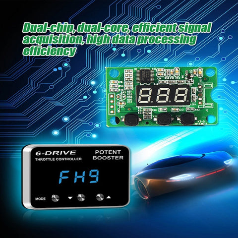 TROS TS-6Drive Potent Booster Electronic Throttle Controller for Jeep Wrangler JL 2018-2019, For Jeep Wrangler JL 2018-2019