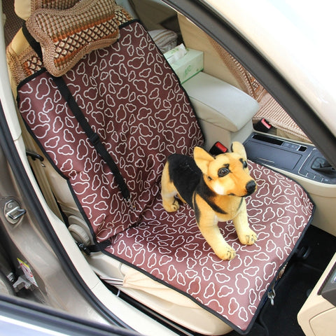 Nonslip Folding Car Front Seat Pattern Cover Pet Cat Dog Cushion Mat, Size: 100 x 50 x 0.1 cm, 100x50x0.1cm