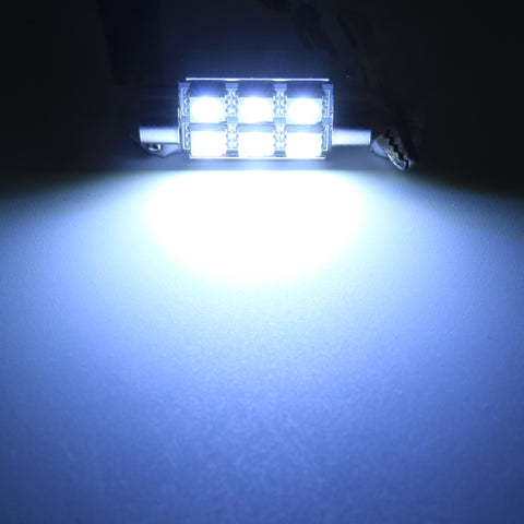 10 PCS 41mm DC12V / 2W / 7000K / 80LM 8LEDs SMD-5050 Car Reading Lamp, 41mm, 8LEDs SMD-5050
